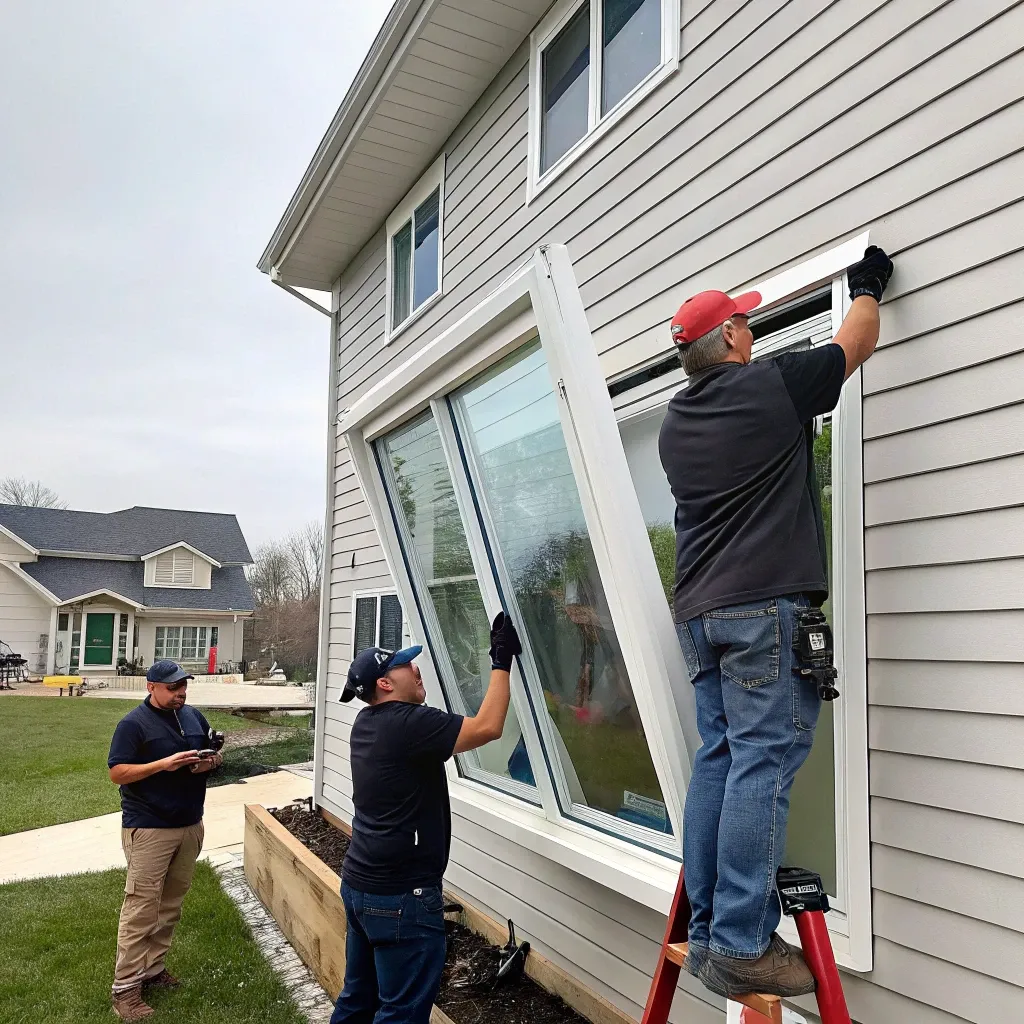 New window installation in Bolingbrook