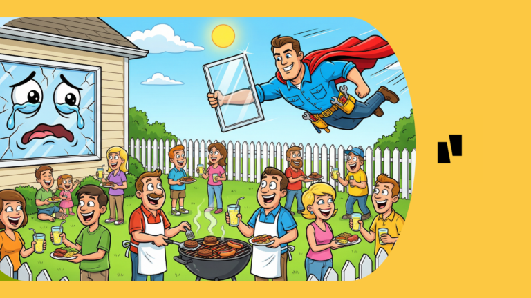 Sad party for your window