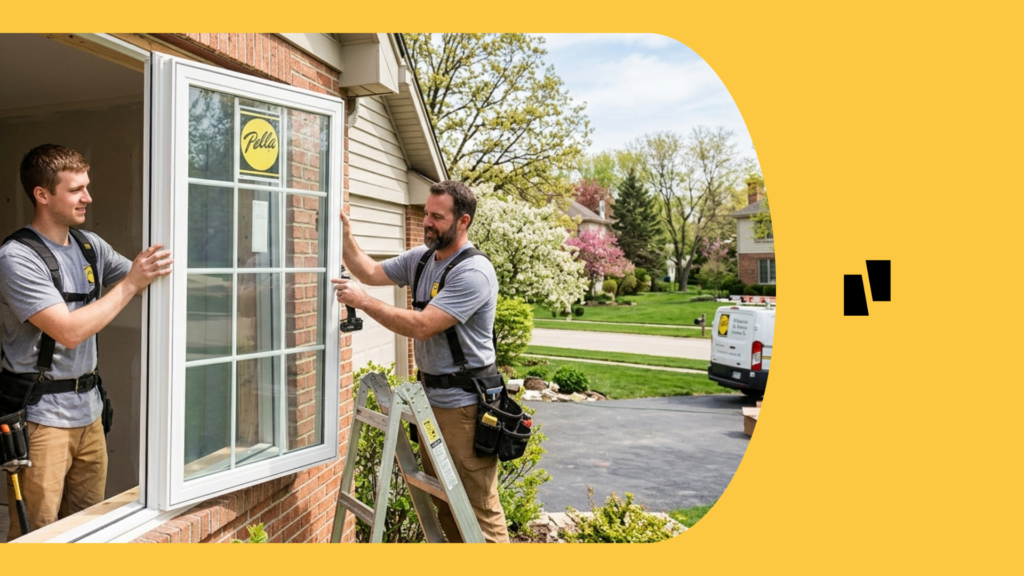 new Pella window installation