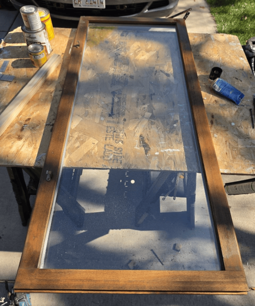 Repair of window sash in Aurora