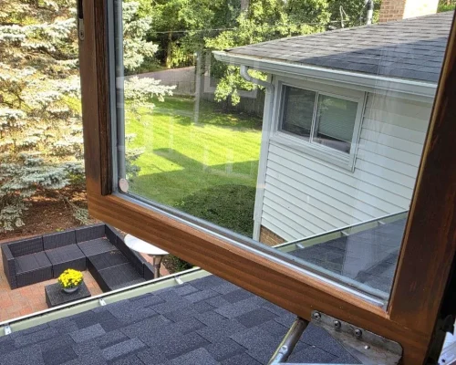 Wooden window sash repair and restoration in Highland Park IL