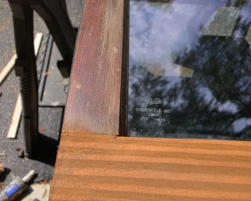 Wooden window sash repair and restoration in Highland Park IL