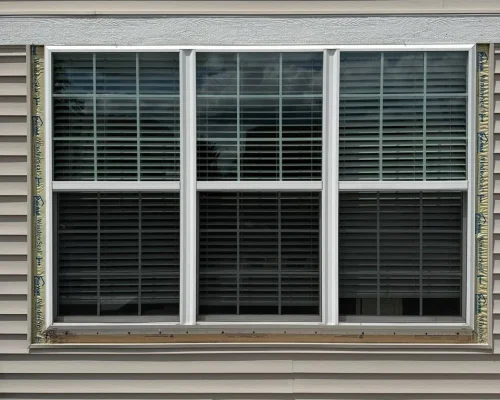Residential windows after exterior trim replacement