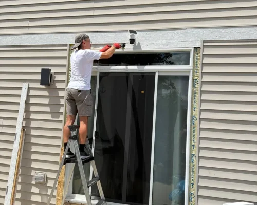 Exterior window trim replacement Plainfield IL