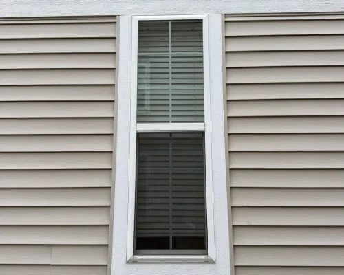 Window trim replacement work in progress
