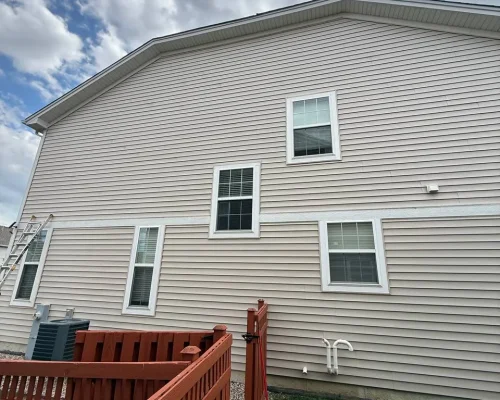 Window trim before replacement in Plainfield IL